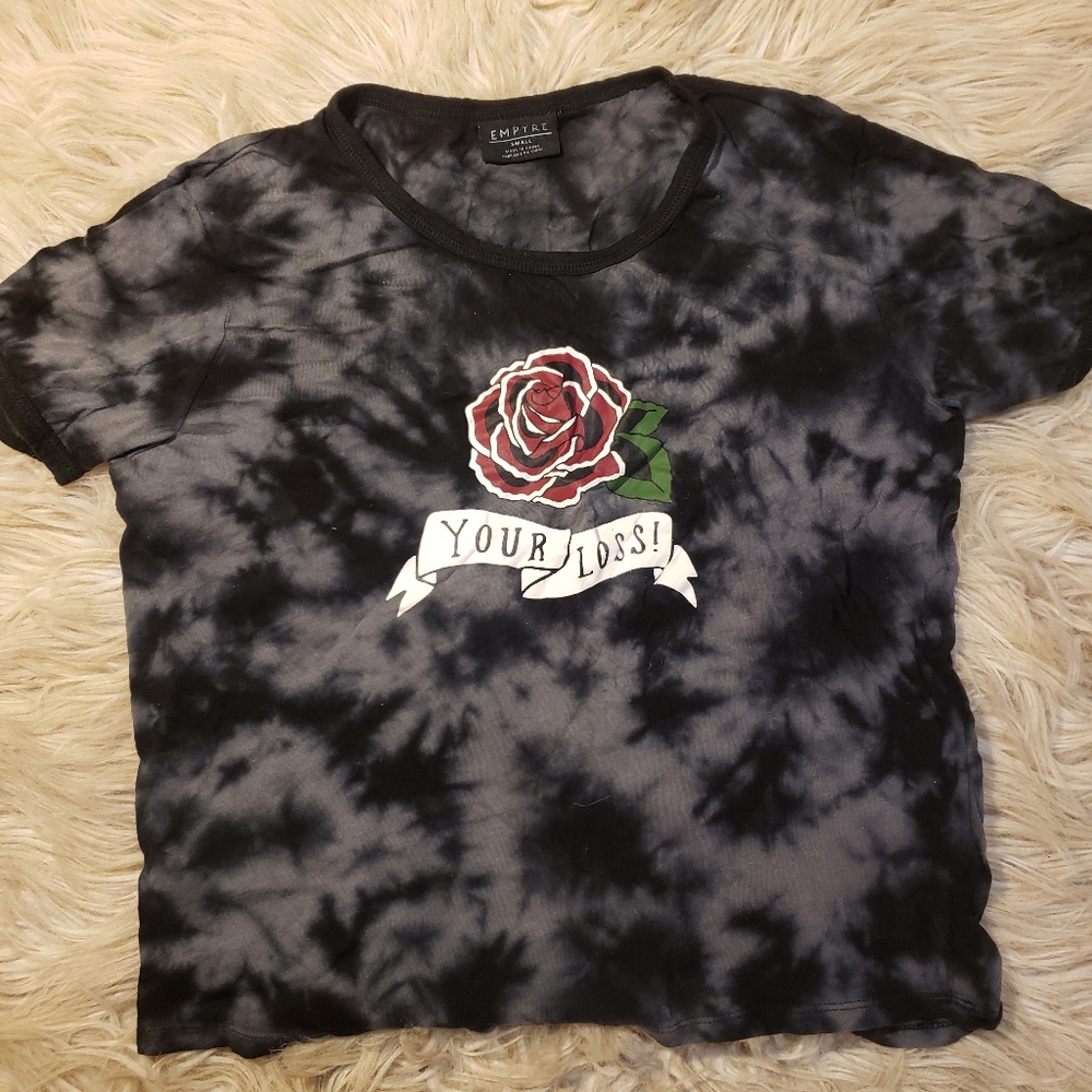 Tie-Dye Crop Top